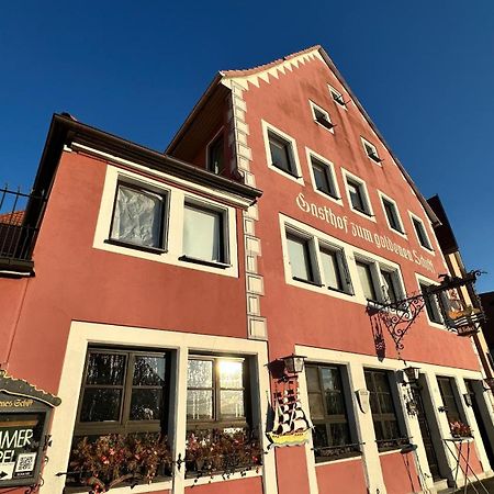Gasthof Zum Goldenen Schiff - Lehm, Stil & Altstadtflair Marktbreit Luaran gambar